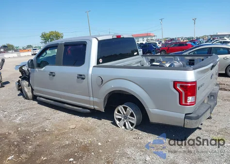2015 Ford F150 Supercrew from USA, damaged, VIN 1FTEW1C80FKD19973